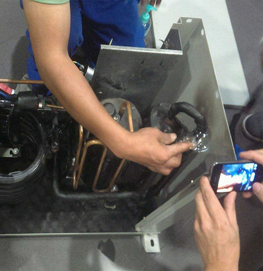 大名维修空调制冷效果差